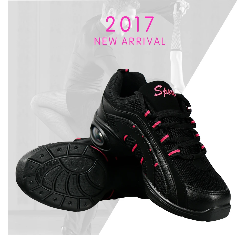 Брендовые современные танцевальные дышащие кроссовки женская обувь на мягкой