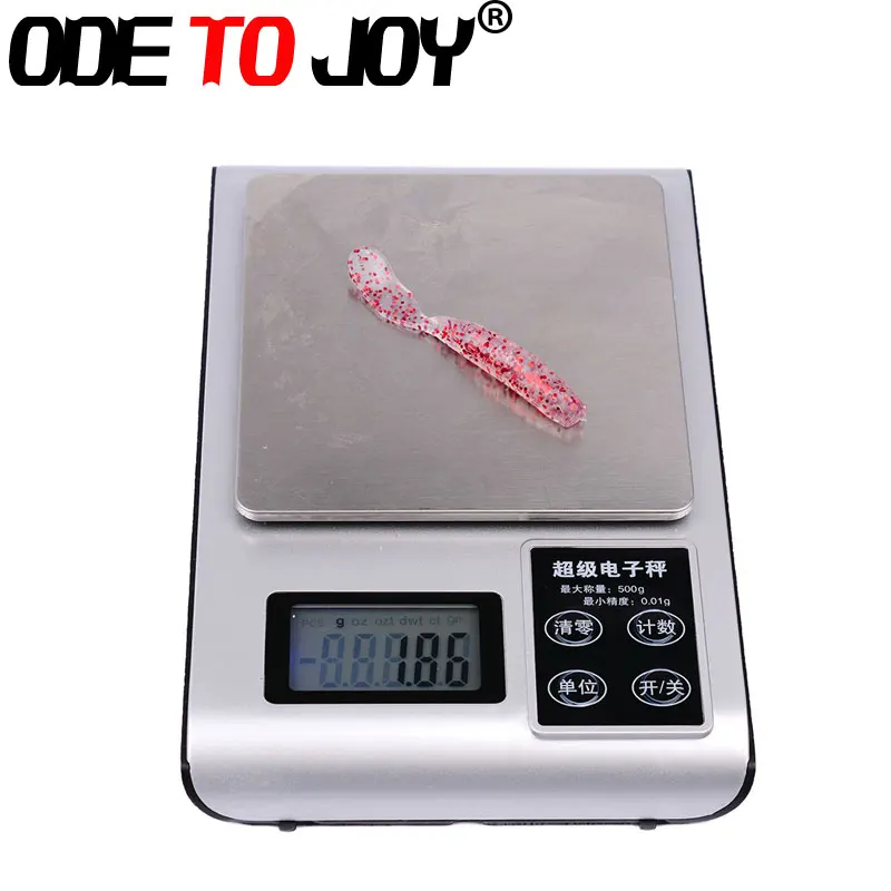 ODETOJOY60pcs/мягкий lureTTail мягкой червь 1 68 г 7 см весло хвост воблер Рыбалка мягкие