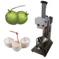 fast speed electric green coconut peeling cutting machine coconut trimming machine