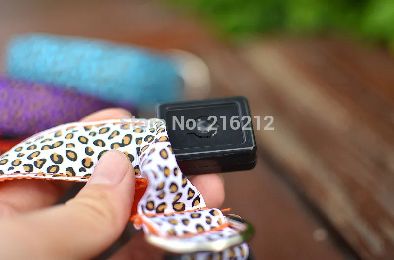 Ошейник для собак и кошек с леопардовым принтом|dog cat collar|night safetyled nylon |