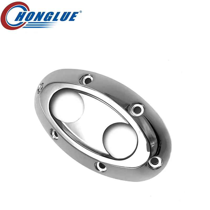 

For HONDA sliverwing GT/Sliverwing motorcycle cruise scooter chrome Muffler back cover Exhaust cover Muffler cover