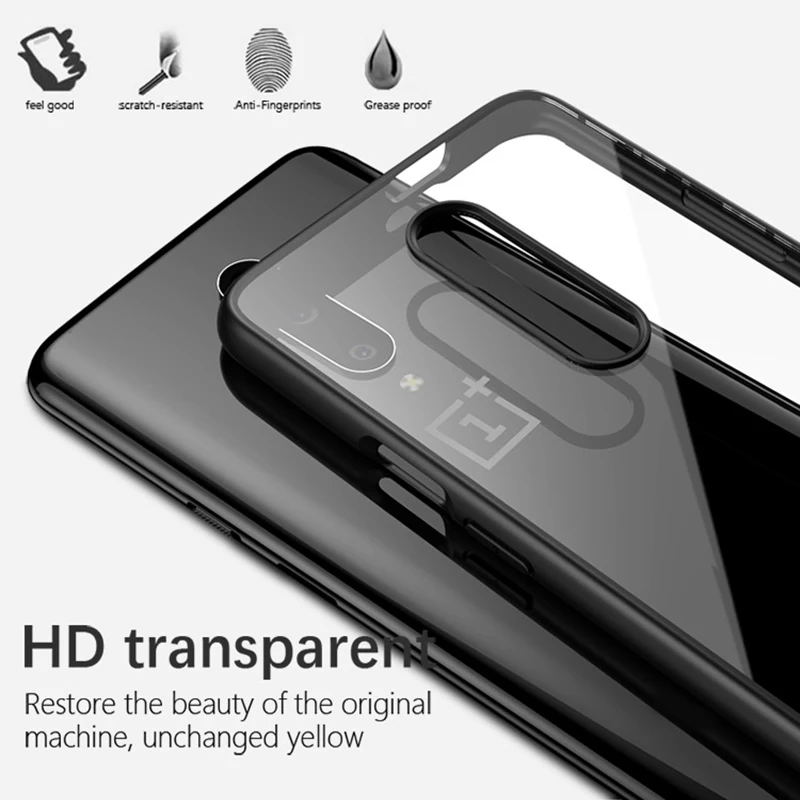 300 шт Oneplus мобильный чехол для телефона Plus 7 pro защитный чехол Прозрачный Силикон 1+ 7 ультратонкий мобильный чехол для телефона
