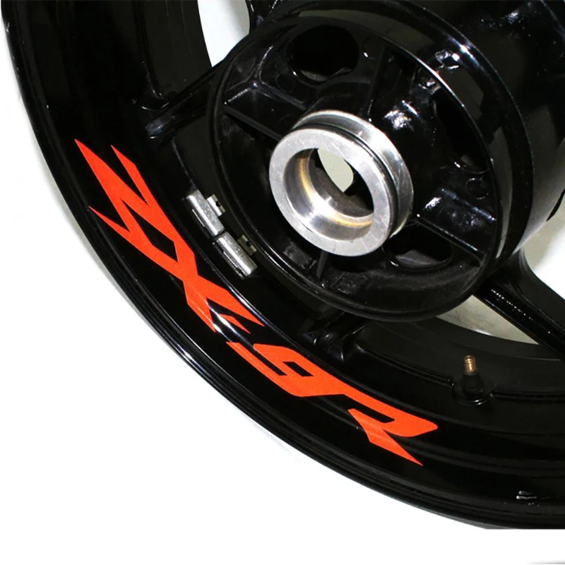 

Motorcycle wheels decal reflective wheel rim motorcycle reflective sticker for KAWASAKI ZX-9R ZX9R
