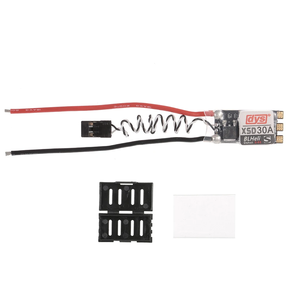 Dsys XSD20A Micro ESC 20A 3 4S 50 МГц Поддержка прошивки BLheli_S Dshot300 Dshot600 для FPV дрона с
