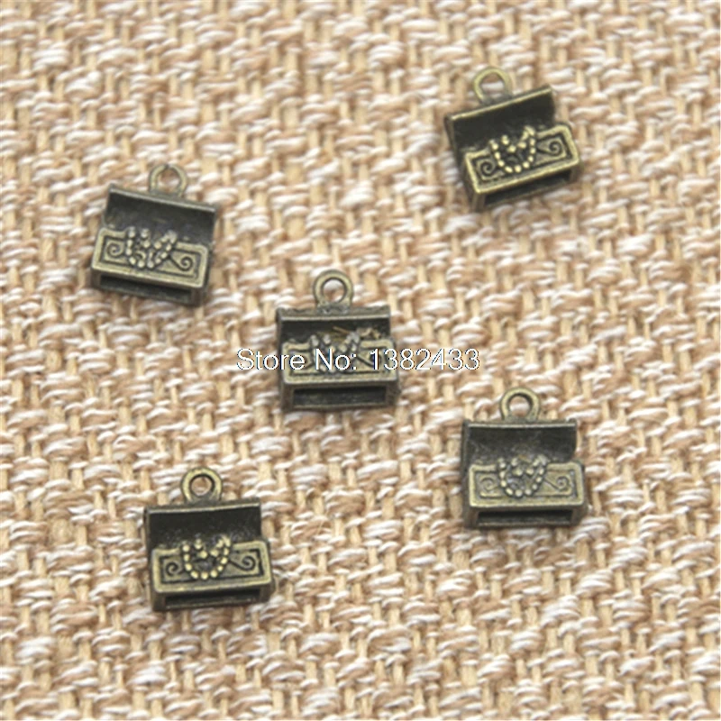 15 шт пират сундук с сокровищами Шарм в античном стиле бронзового тона 3D коробка