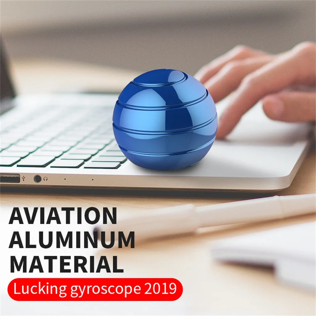 Настольные игрушки 55 мм кинетический орбитальный вращающийся декомпрессионный