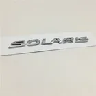 Хромированный значок с эмблемой для Hyundai Solaris