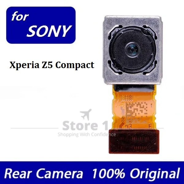 Новинка для Sony Xperia Z5 Compact E5803/E5823 оригинальная задняя камера запасная запчасть Mini |