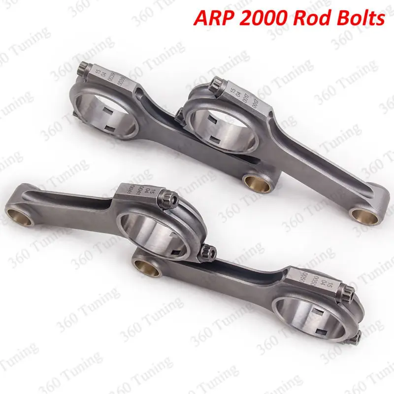 H beam conrods для Mitsubishi Mirage 1.8L 4G93 шатуны выстрел боек пространство 19 мм Pin ARP2000 Болты 133.5