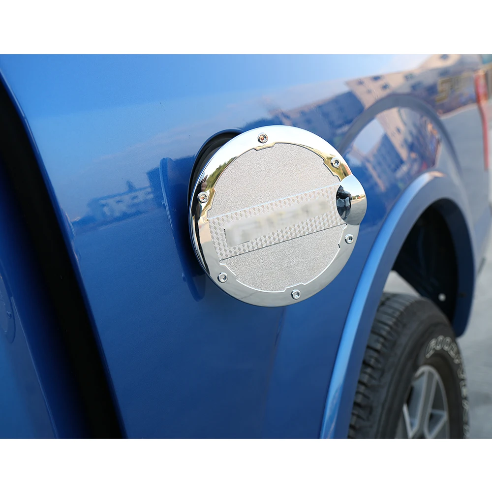 Крышка топливного бака SHINEKA крышка бензобака масляной двери Наклейка ABS для Ford
