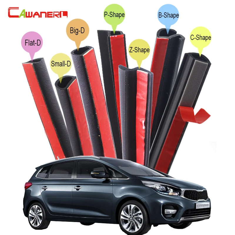 Автомобильная уплотнительная лента Cawanerl комплект уплотнительных лент для Kia Picanto