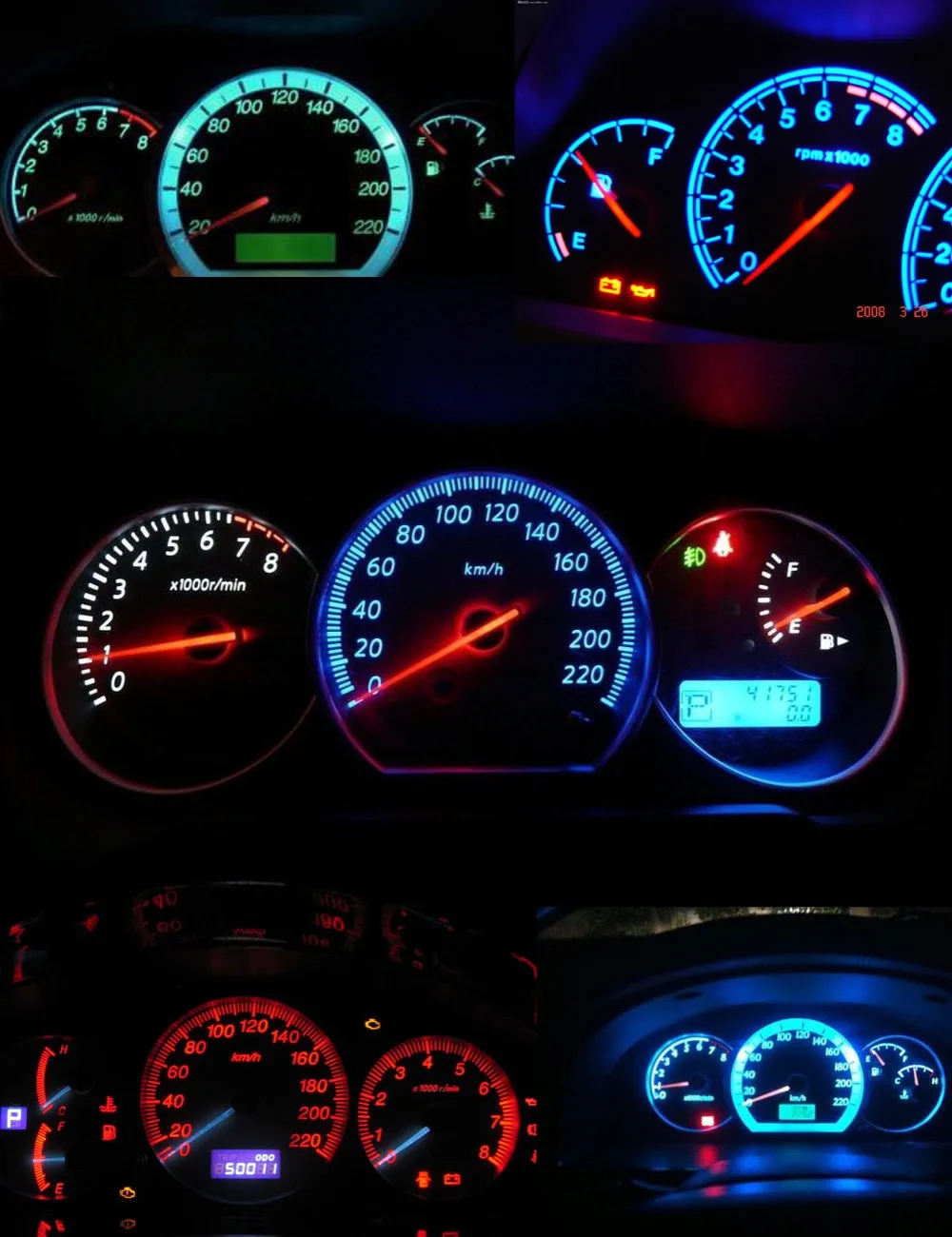 Автомобильная светодиодная лампа AutoEC 10X T3 T4.2 T4.7 1 smd сменные светодиодные лампы