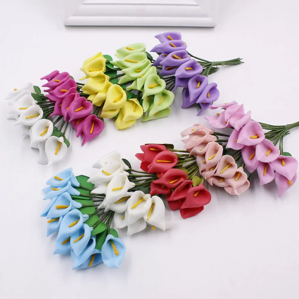 Недорогая гирлянда из разноцветного пенопласта 12 шт. декоративный искусственный