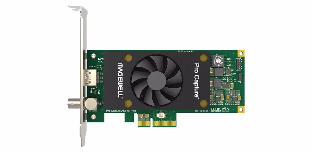 Magewell одноканальный захват UHD 4K карта захвата HDMI2.0/6G SDI Pcie видеокарта с поддержкой