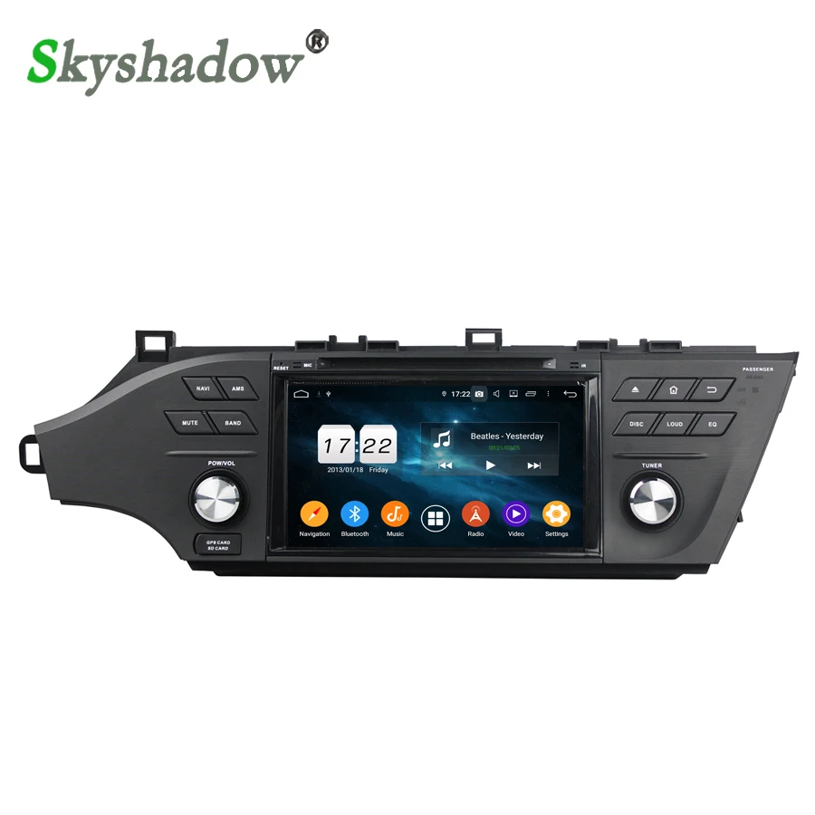 DSP Android 9,0, 4 Гб+ 32 ГБ Octa core мультимедийный автомобильный dvd плеер Wi-Fi Bluetooth 4,2 Радио RDS gps карта для Toyota Avalon