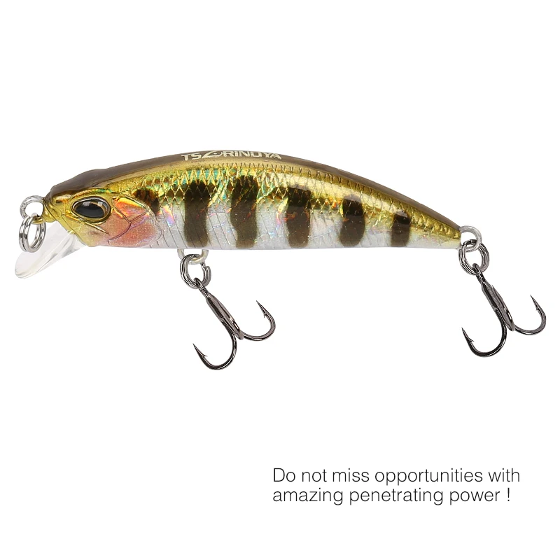 Tsurinoya DW63 50 мм 5g опускается на дно жесткая Приманка Minnow приманки для ловли рыбы