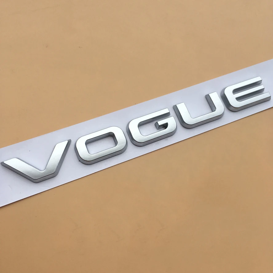L SCV6 SDV8 Эмблема письмо логотип для Range Rover VOGUE VOGUESE драйвера расширенное издание