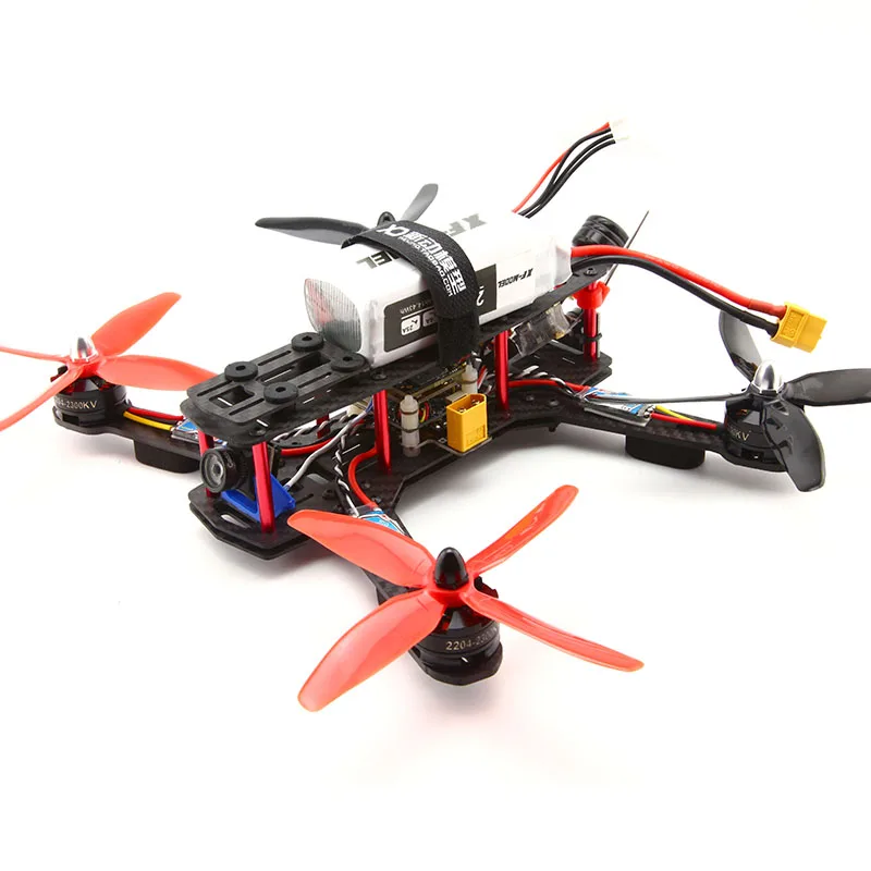 Квадрокоптер Радиоуправляемый FPV гоночный QAV250 250 мм рама из углеродного волокна