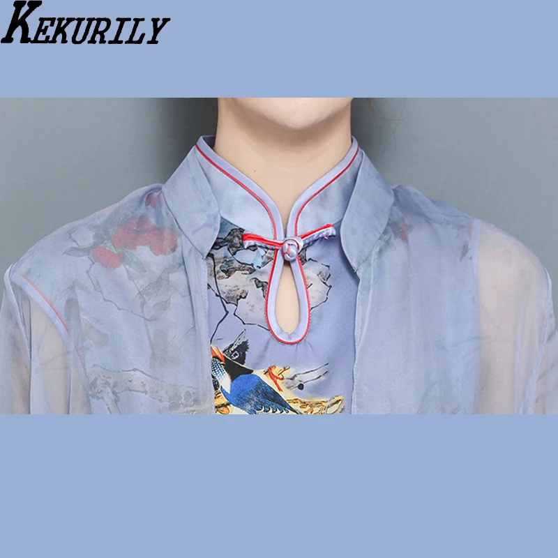 Kekurily женщин кардиган шелк праздничное платье костюмы женский элегантный