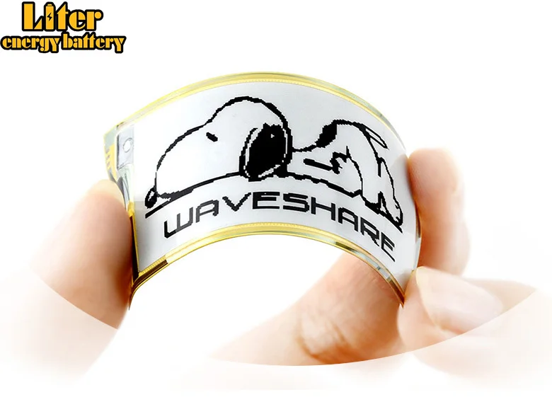 Waveshare 212x104 2 13 дюймовая Гибкая шляпа для E Ink display Raspberry Pi(2B/3B/Zero W). Два цвета: черный
