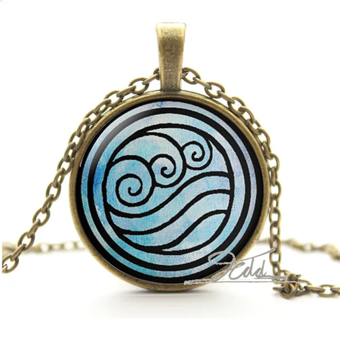 Fire Last Airbender Nation Earth Kingdom воздушный Кочевник Water Tribe элементы морской волны подвески