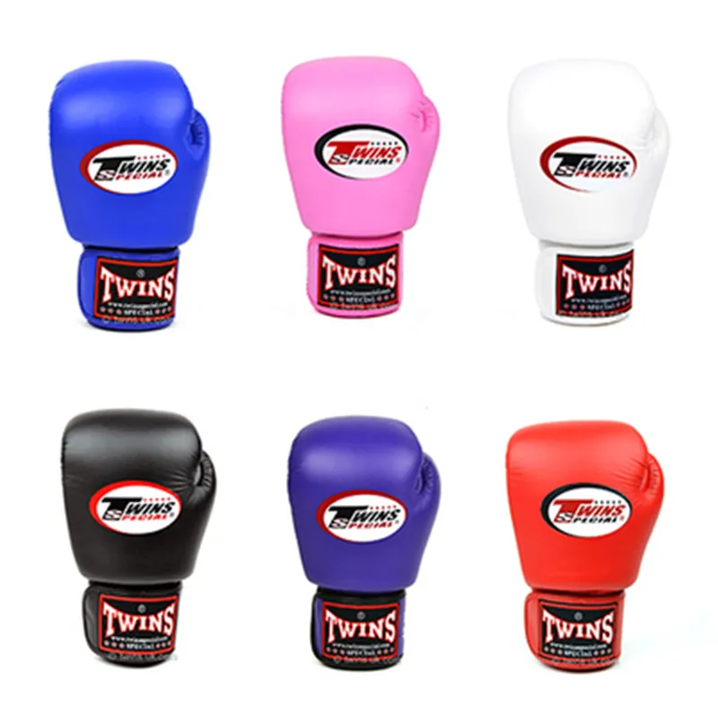 8 10 12 14 oz Twins muay thai Kick боксерские Перчатки MMA тренировка Бой перчатки luva de boxe twins Guantes
