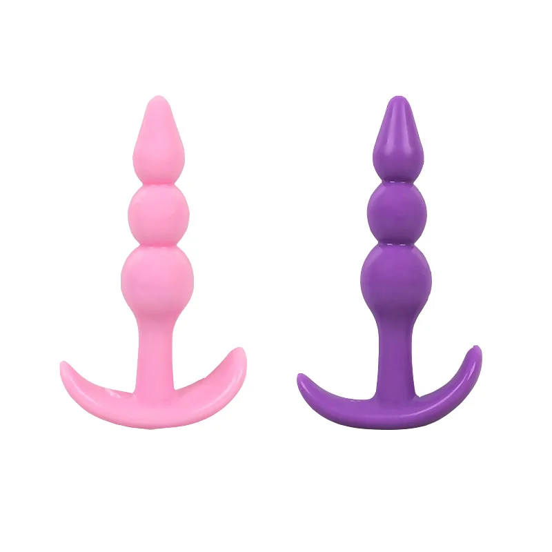 3 стиля силиконовые Анальная пробка Анальный гелевый игрушки реальное ощущение