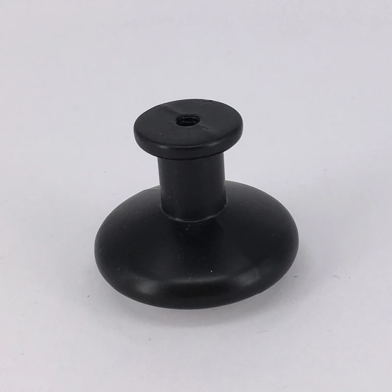 Круглая ручка для кухонного шкафа диаметром 32 мм выдвижного ящика с черной