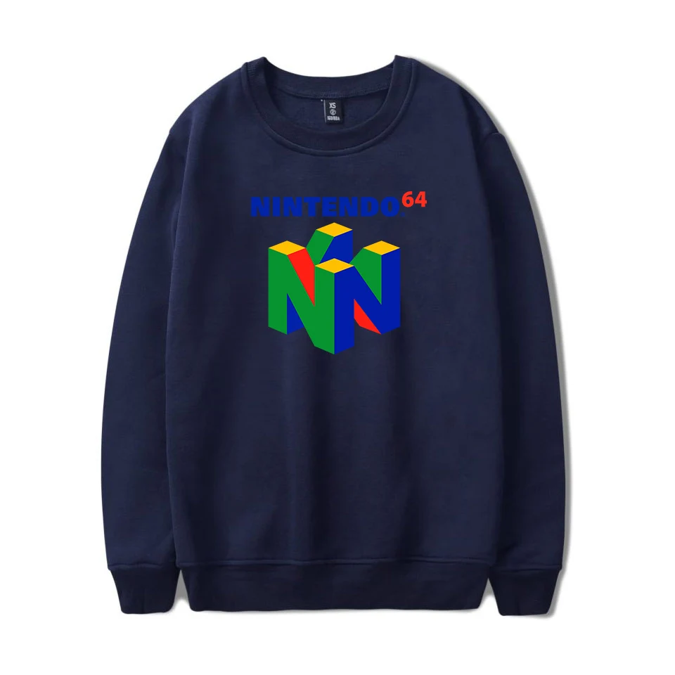 Новое поступление горячая Распродажа Classic N64 толстовка с капюшоном и принтом в