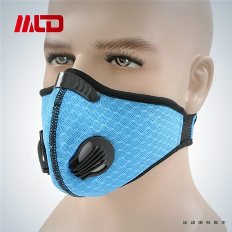 PM2.5 наружная маска для защиты лица велосипедная Пыленепроницаемая против смога