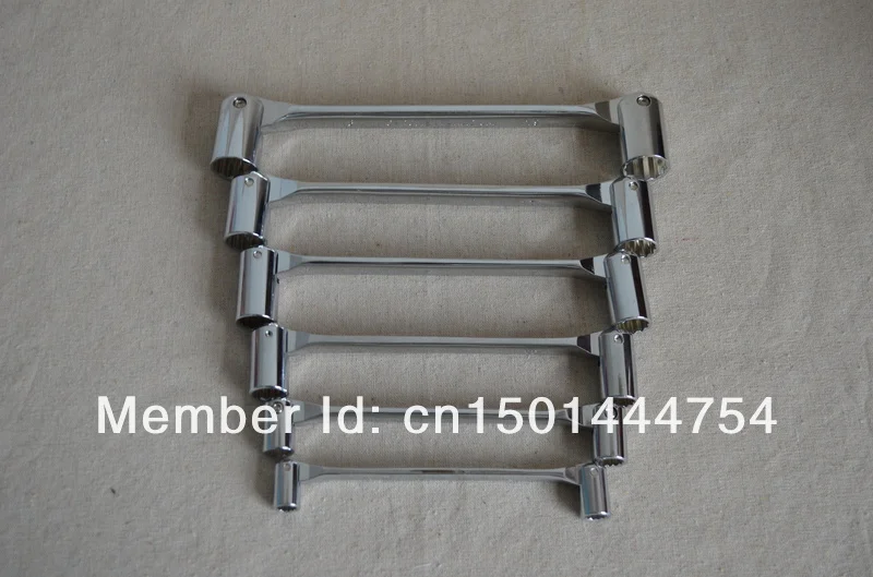 Новинка 6 шт./компл. двухсторонний шарнирный торцевой ключ инструменты Набор