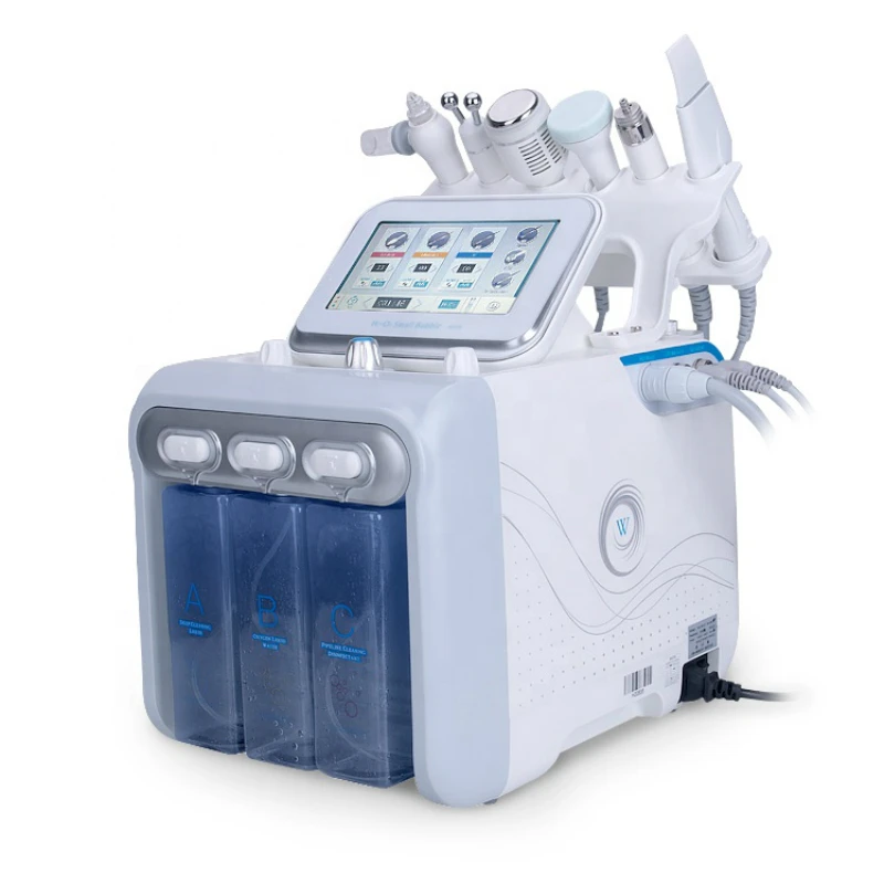 

Multifunction 6 in 1 hydro dermabrasion aqua facial machine