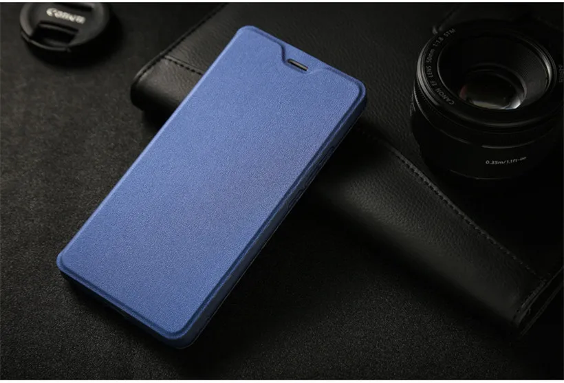 blue Для Xiaomi mi play чехол Xiao mi Play откидная крышка кожаный пластиковый защитный чехол Capas Coque Apises mi Play чехол - Цвет: blue