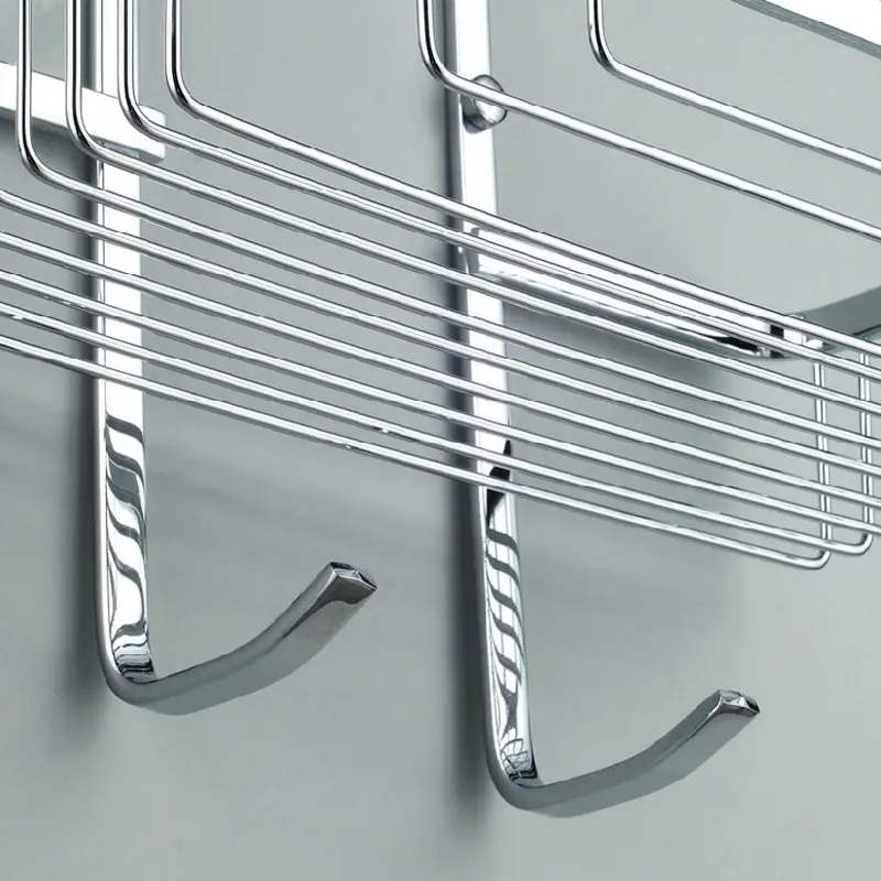 Угловая полка для ванной комнаты стеллаж душа из нержавеющей стали 304 органайзер