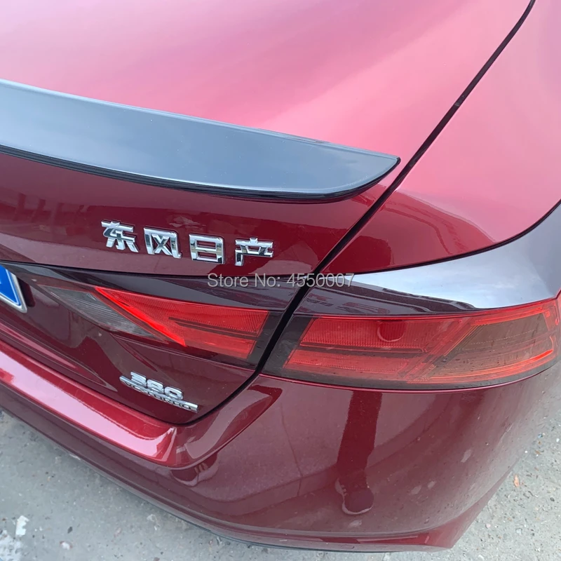 Для нового Nissan Altima Teana Спойлер ABS Материал праймер цвет украшение в виде хвостового крыла задний спойлер багажника