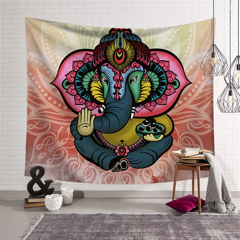 Гобелен настенная драпировка в стиле хиппи Tapiz Pared Tela Psychedelic Tapiz богемный Декор мандалы Para La Pared Tapisserie Мураль брюджерия