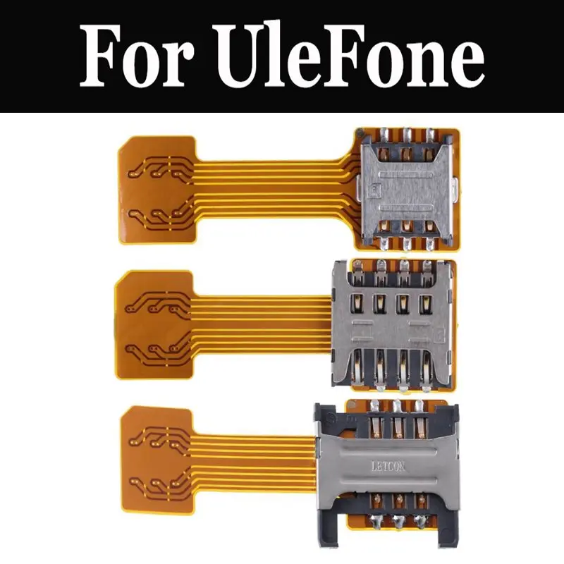 Гибридный двойной адаптер Micro SD для карты SIM UleFone Future Vienna U007 Metal Tiger Gemini S7 Power 2 T1 Pro |