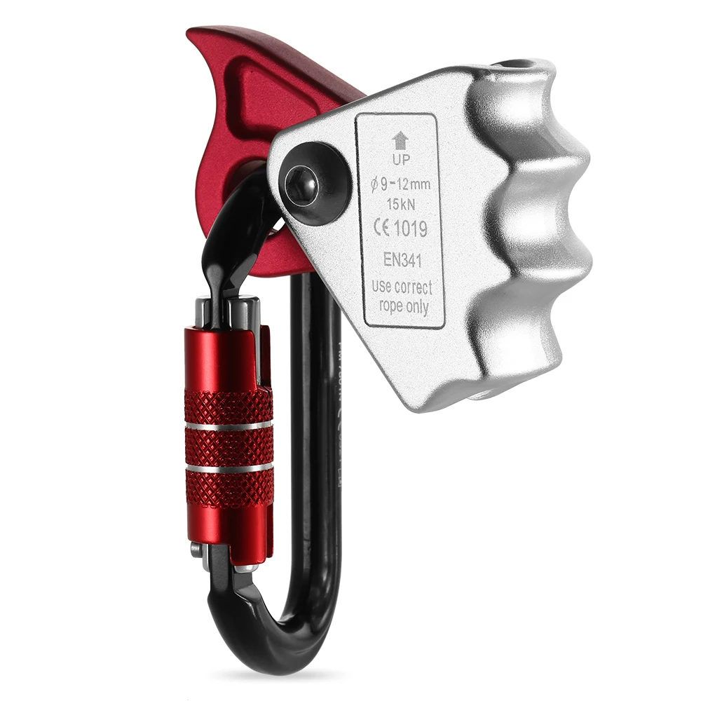 24KN Быстрый замок скалолазание дерево резьба веревка захват наружный привязанный