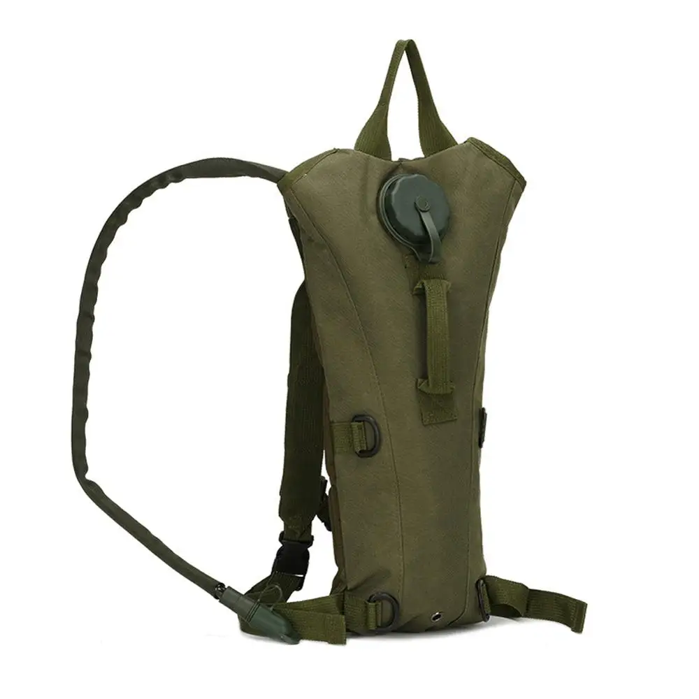 Army Green Горячая 3л сумка для воды Molle военный тактический гидратационный рюкзак Открытый Портативный Кемпинг нейлоновая сумка для воды - Цвет: Army Green
