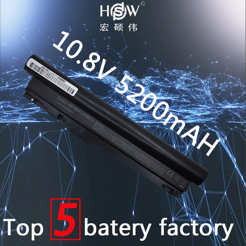 Аккумулятор HSW для ноутбука SONY VAIO VGN TZ18 TZ190 TZ191 TZ21 TZ250 TZ27 TZ28 TZ290 TZ31|laptop battery for sony|laptop