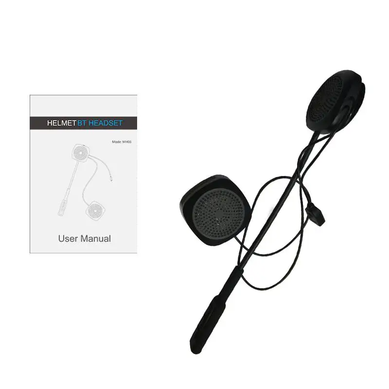 Профессиональные беспроводные Bluetooth наушники для мотоциклетного шлема с