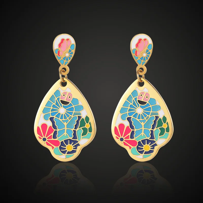 Комплект из колье и серёг нержавеющей стали|jewelry sets for women|necklace setstainless steel jewelry set |