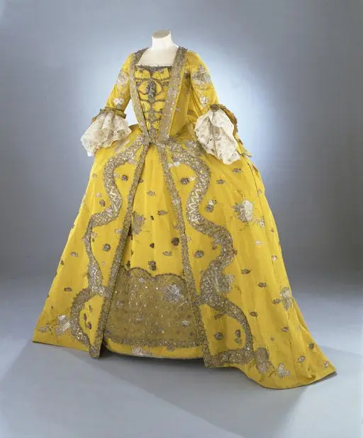 

1750s England Victorian dress satin dress
