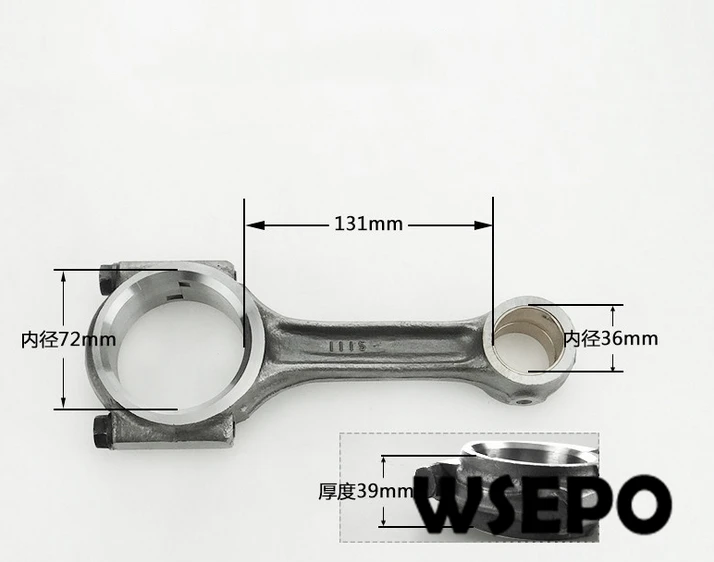 OEM Quality! Connecting Rod/Conrod Assy for ZS1110/ZS1115 4 Stroke Small Water Cooled Diesel Engine | Обустройство дома