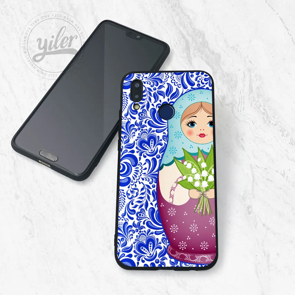 Matryoshka For Huawei P20 lite Case for NOVA 3 3i Cases Pro P30 P9 P10 Plus P Smart 2019 | Мобильные телефоны и