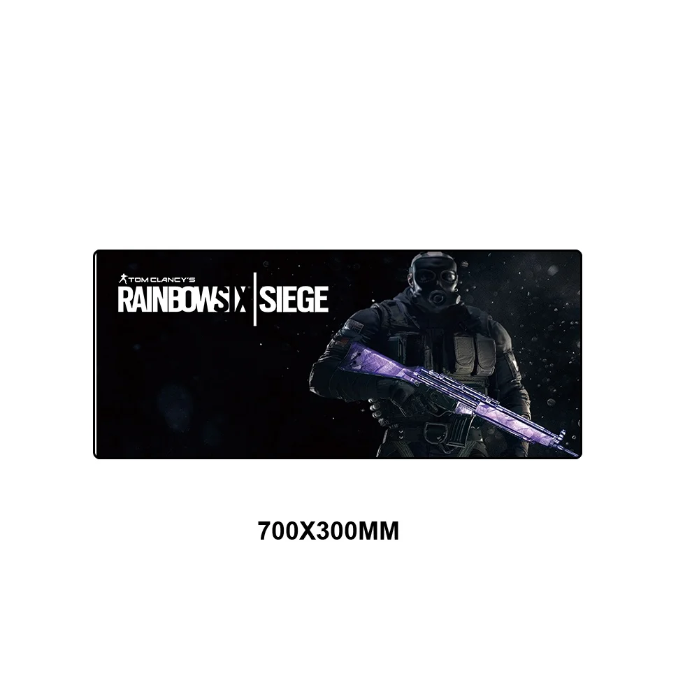 CHLH-040 Большой коврик для мыши Rainbow Six Siege, геймерский игровой коврик, большой коврик для мыши, Настольный коврик для ПК, компьютера, ноутбука, XL 700X300 мм - Цвет: CHLH-040