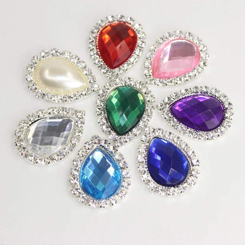 Новинка 2018 г. акриловые пуговицы смешанных цветов для пожилых людей 20*25 мм