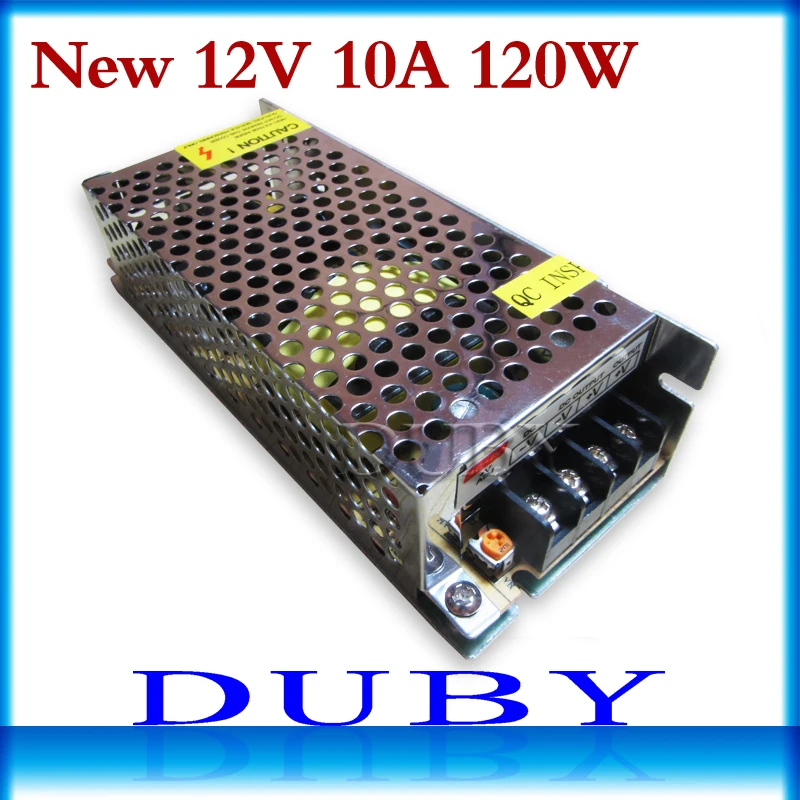 12V 10A 120W Драйвер импульсного источника питания для Светодиодный светильник полосы Дисплей AC100-240V поставщик фабрики
