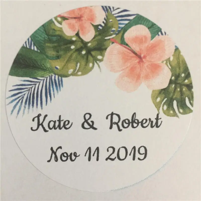 

Custom Sticker, Personalized Wedding Gift Sticker, Custom Wedding Sticker