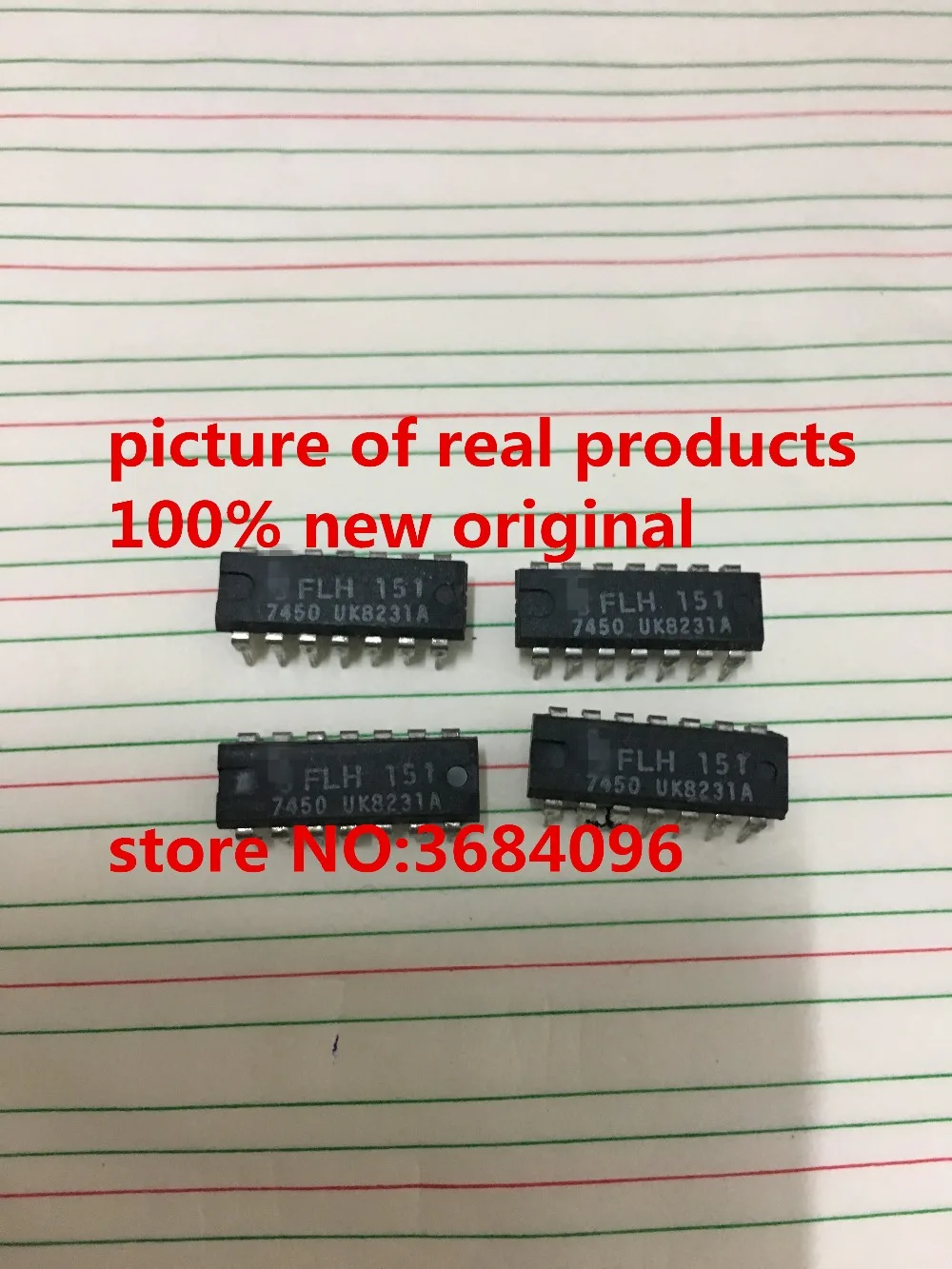 FLH151 7450 UK8231A DIP изображение реальных продуктов 100% новый оригинальный Бесплатная
